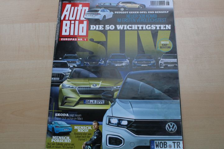 Deckblatt Auto Bild (08/2019)